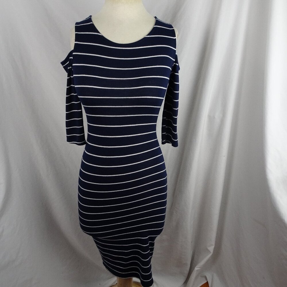 One Clothing Los Angeles Women Striped Dress Size XS